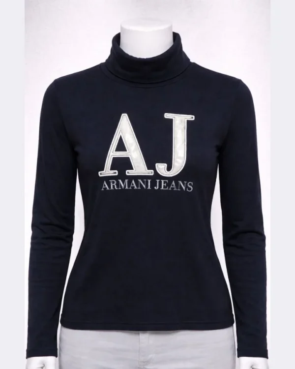 ARMANI JEANS Women’s High Neck Sweater