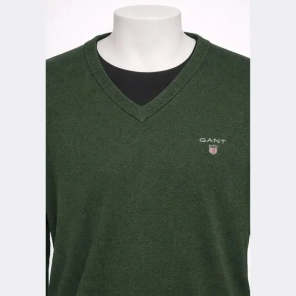 GANT Men’s V-Neck Sweater – Size Medium - Image 3