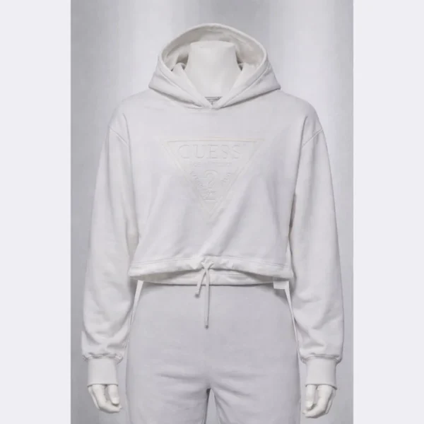 GUESS Women’s Cropped Hoodie