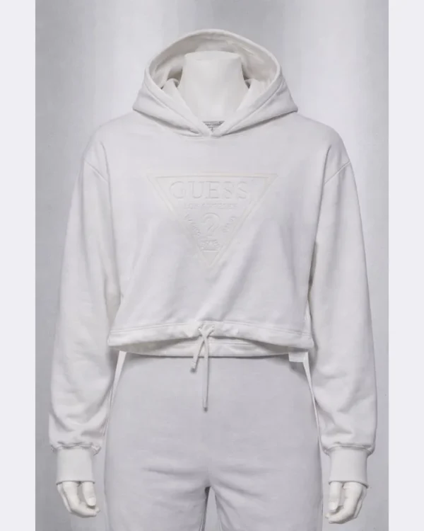 GUESS Women’s Cropped Hoodie