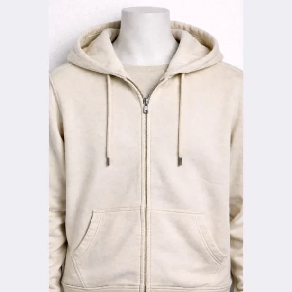 CONVERSE Men’s Full Zip Hoodie – Size Medium - Image 3