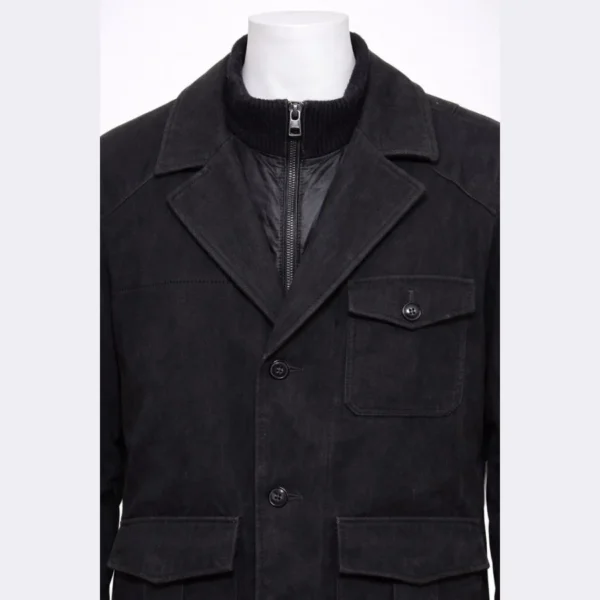 BOSS Men’s Zip Coat Jacket – Size Medium - Image 3