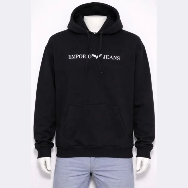 EMPORIO JEANS Men’s Logo Hoodie