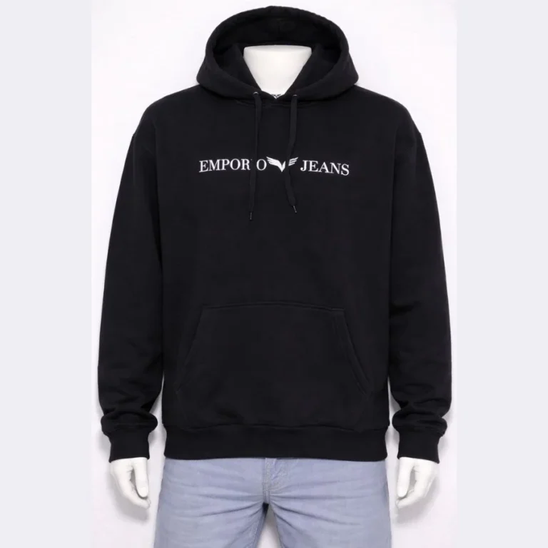 EMPORIO JEANS Men’s Logo Hoodie