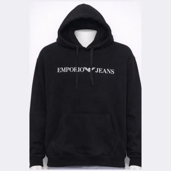 EMPORIO JEANS Men’s Logo Hoodie – Size XL - Image 3