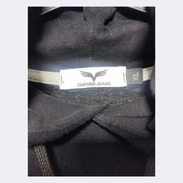 EMPORIO JEANS Men’s Logo Hoodie – Size XL - Image 4