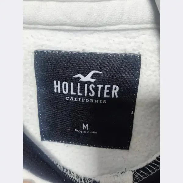 HOLLISTER Men’s Pullover Hoodie – Size Medium - Image 4