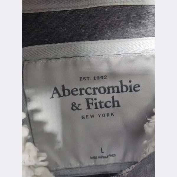 ABERCROMBIE & FITCH Women’s Grey Hoodie - Image 4