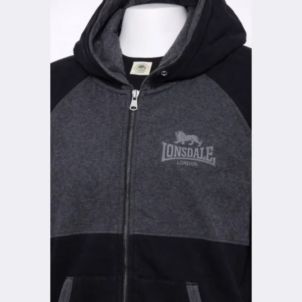 LONSDALE Men’s Full Zip Hoodie – Size XXL - Image 3