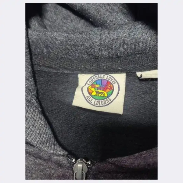 LONSDALE Men’s Full Zip Hoodie – Size XXL - Image 4