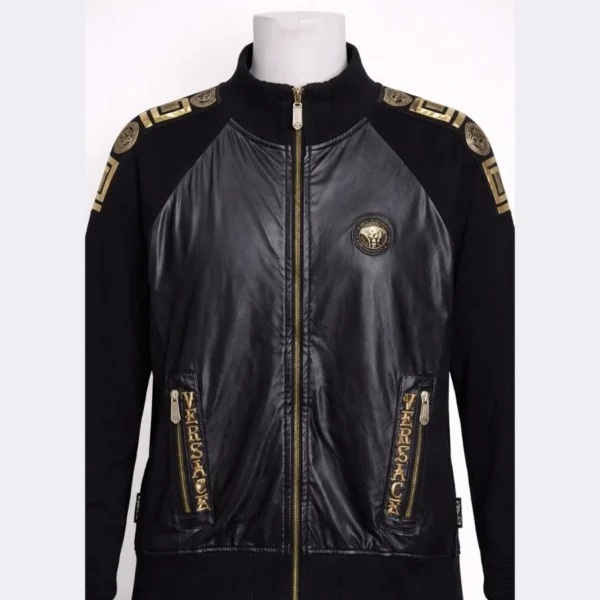 VERSACE Men’s Zip Jacket – Size XL - Image 3