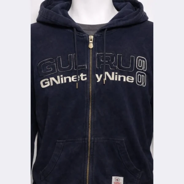 GURU Men’s Full-Zip Hoodie – Size XL - Image 3