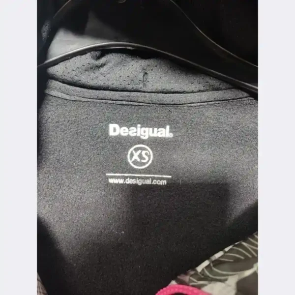 DESIGUAL Women’s Zip Hoodie – Size XS - Image 4