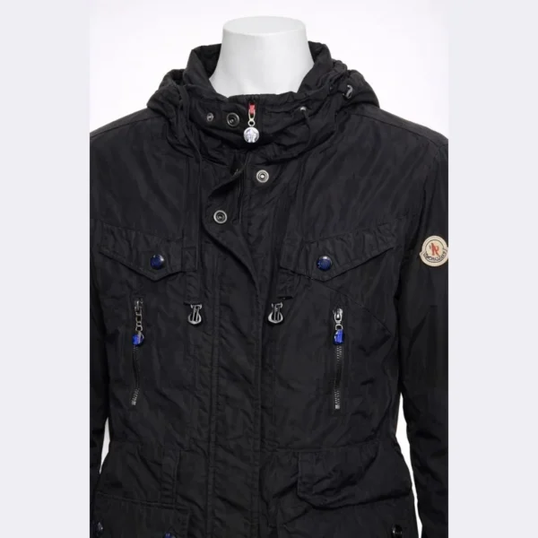 MONCLER Hooded Zip Jacket – Size Small - Image 3