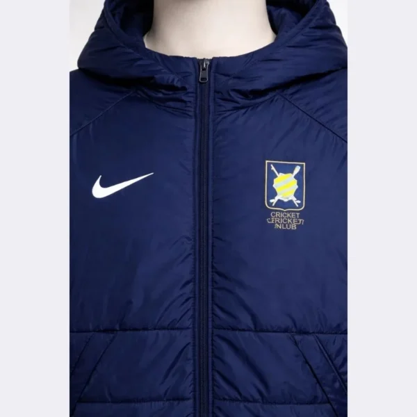 NIKE Winter Hooded Jacket - Size Medium - Image 3