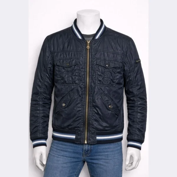 LIU JO Jeans Men’s Leather Jacket – Size Small