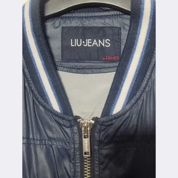 LIU JO Jeans Men’s Leather Jacket – Size Small - Image 4