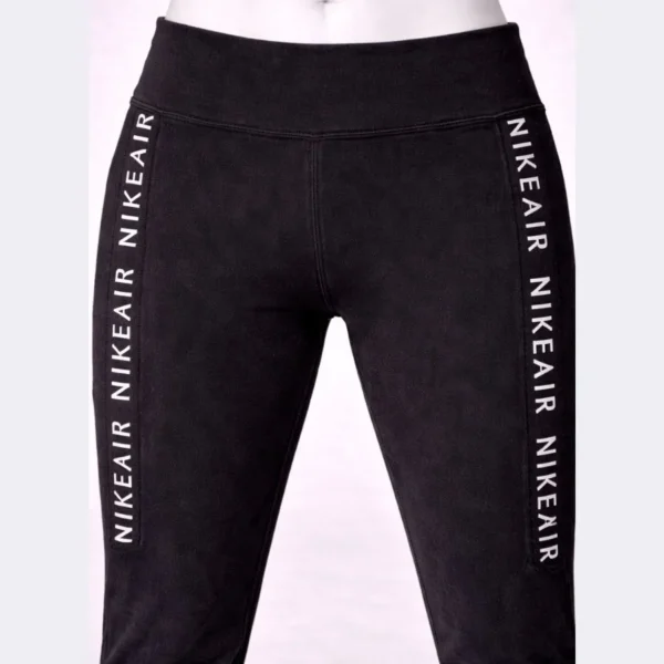 NIKE AIR Women Black Leggings - Image 3