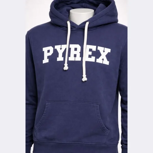 PYREX Men’s Logo Hoodie - Size Medium - Image 3