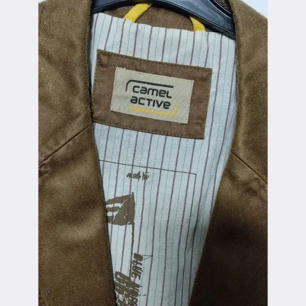 CAMEL ACTIVE Men’s Brown Coat – Size 54 - Image 4