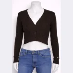 Tommy Hilfiger Women’s Cropped Blouse Sweater