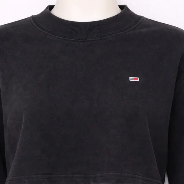 TOMMY JEANS Women's Mock Neck Sweatshirt XS - Image 3