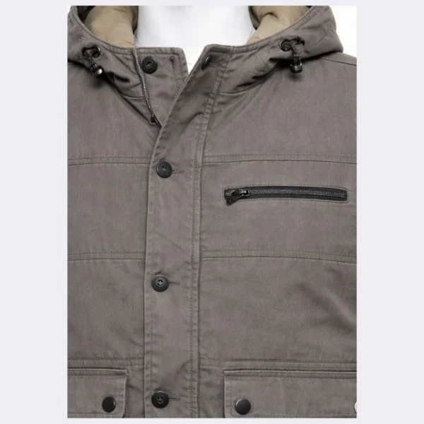 CORE Jack & Jones Men Winter Jacket – Size Small - Image 3