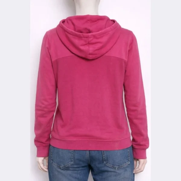 ADIDAS Women’s Pink Zip-Up Hoodie – Size Large - Image 2