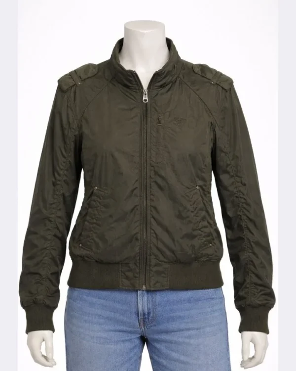 GUESS Women’s Zip-Up Jacket