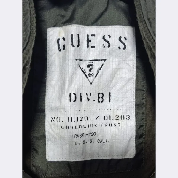 GUESS Women’s Zip-Up Jacket – Size Large - Image 4