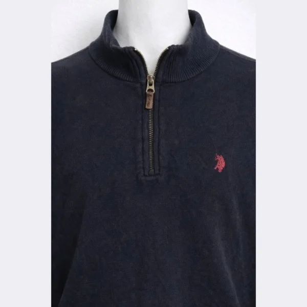 POLO Men’s Half-Zip Sweater – Size Large - Image 3