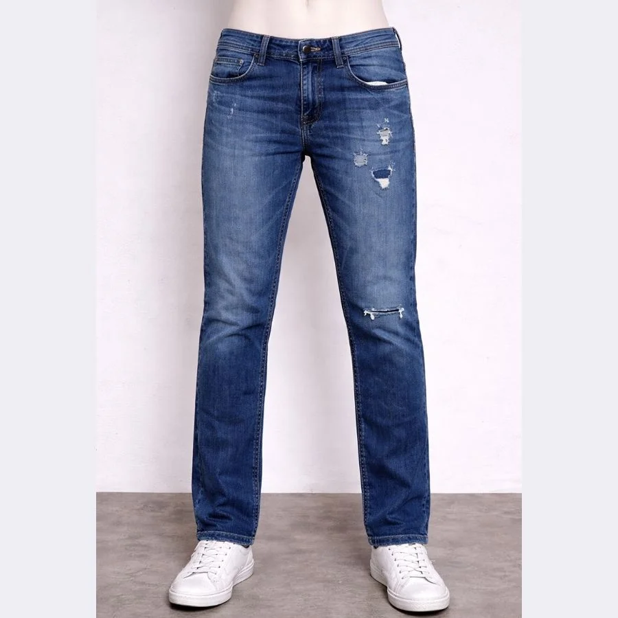 J2349 (1) BOSS Blue Stretch Jeans Pant