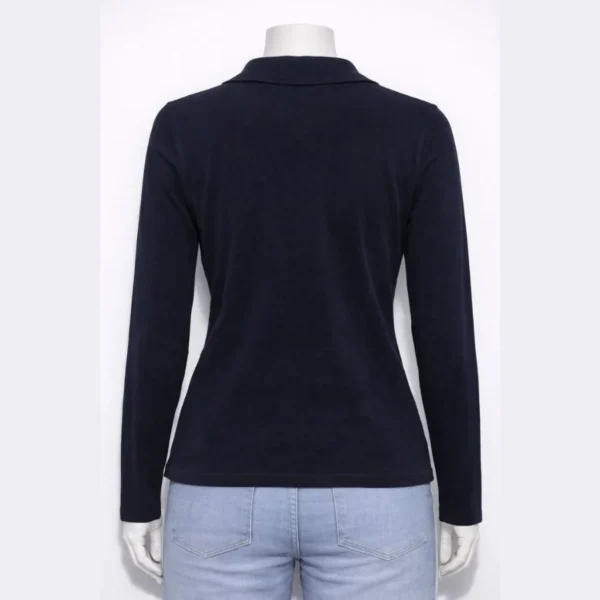BURBERRY Women Polo Sweater – Size Small - Image 2