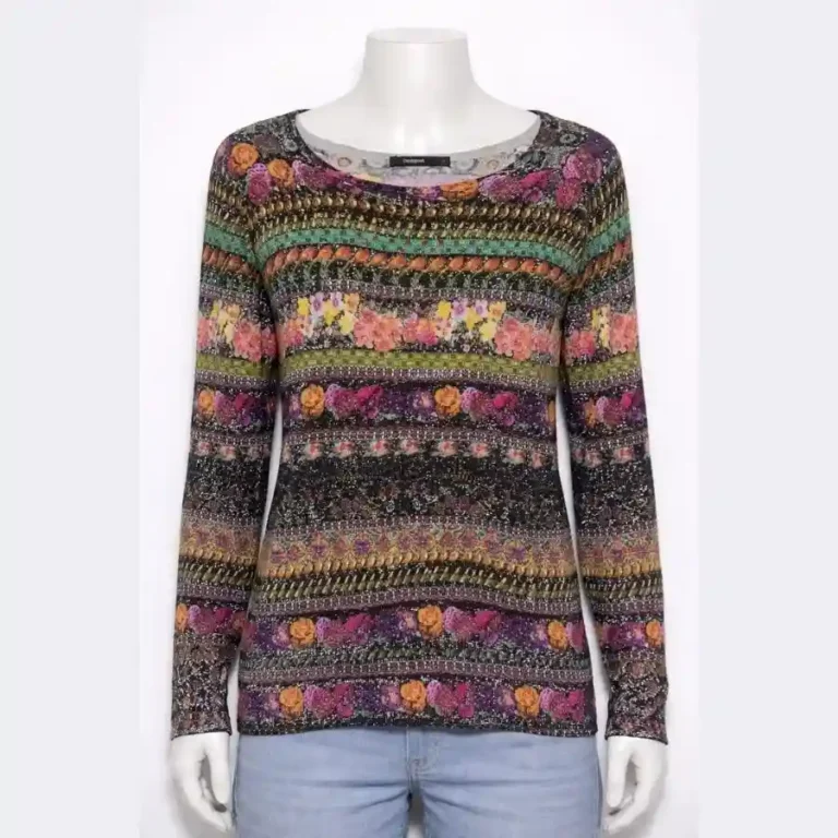 DESIGUAL Women Printed Sweater