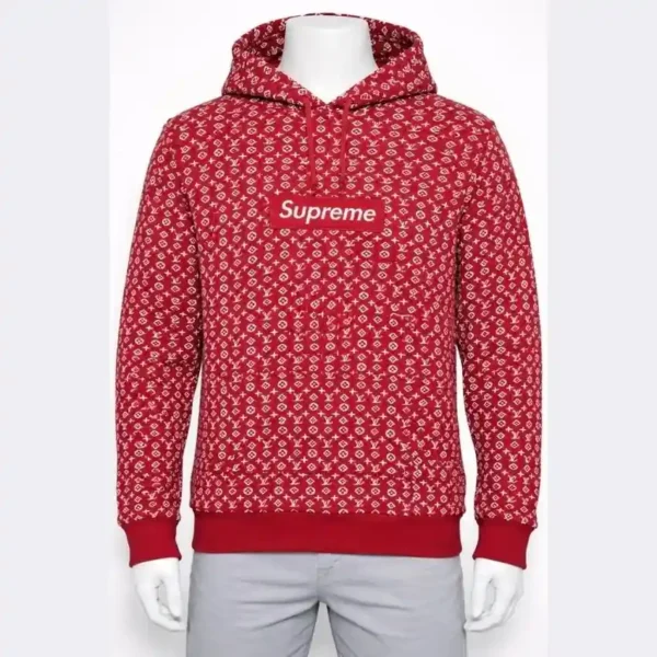 SUPREME x LOUIS VUITTON Men Hoodie