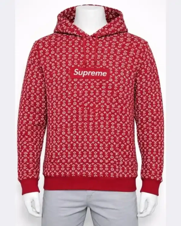SUPREME x LOUIS VUITTON Men Hoodie