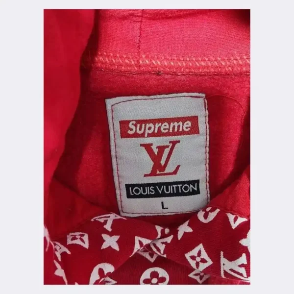 SUPREME x LOUIS VUITTON Men Hoodie – Size Large - Image 2