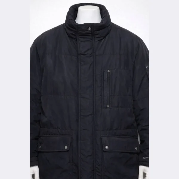 LONSDALE Men’s Puffer Jacket Black – Size XXL - Image 3