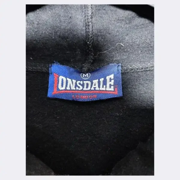 LONSDALE Men’s Puffer Jacket Black – Size XXL - Image 2