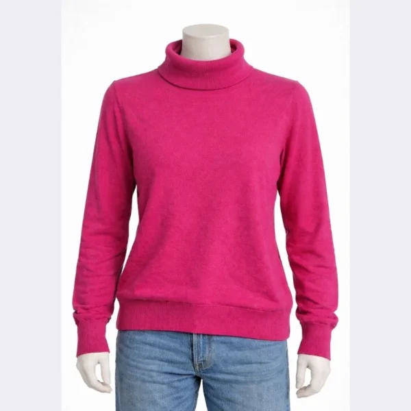TOMMY HILFIGER Women’s Turtleneck Sweater – Size Large