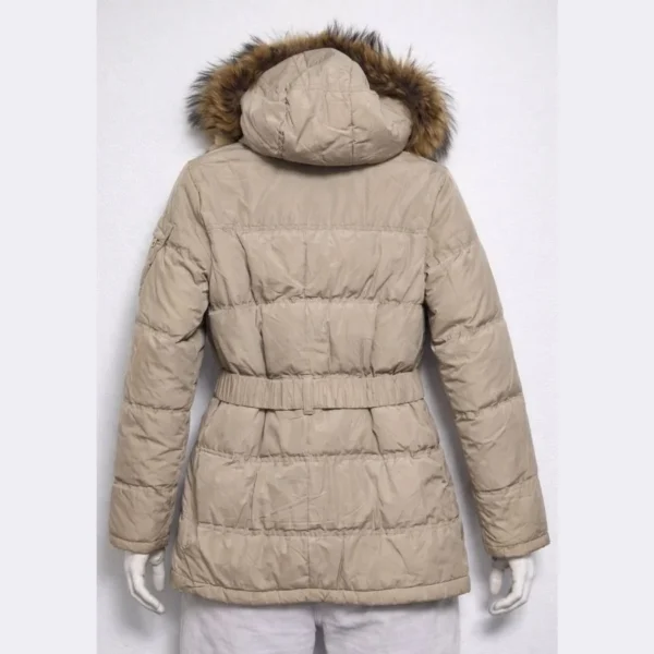 BURBERRY Women’s Hooded Down Jacket – Size Medium - Image 2