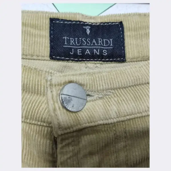 TRUSSARDI JEANS Men’s Corduroy Pants – Waist 36 - Image 4