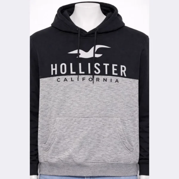 HOLLISTER Men’s Pullover Hoodie - Size Small - Image 3