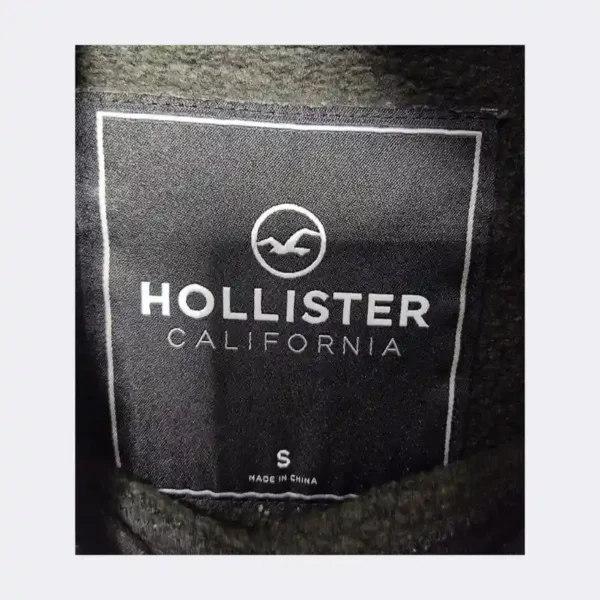 HOLLISTER Men’s Pullover Hoodie - Size Small - Image 4