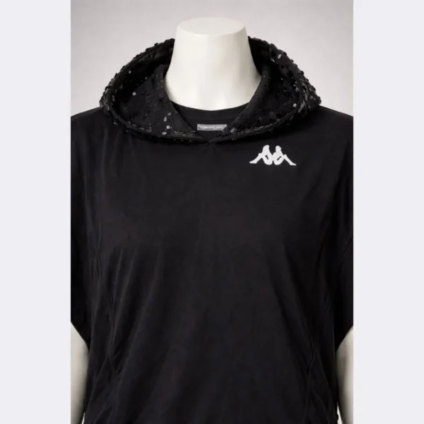 KAPPA Women Half Sleeveless Hoodie – Size Medium - Image 3