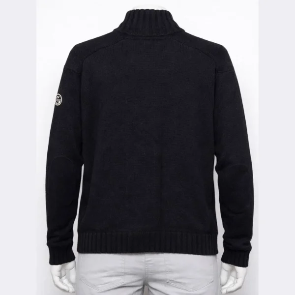 NORTH SAILS Men’s Black Knit Sweater – Size XXL - Image 2