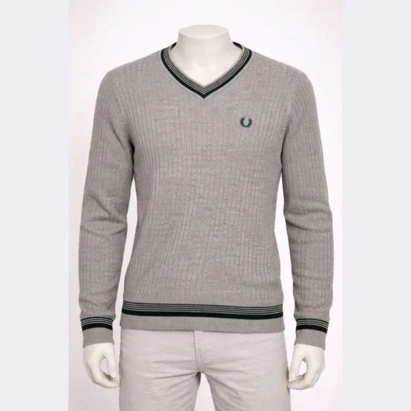 FRED PERRY Men’s V-Neck Sweater