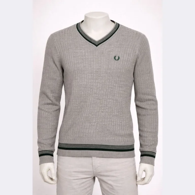FRED PERRY Men’s V-Neck Sweater