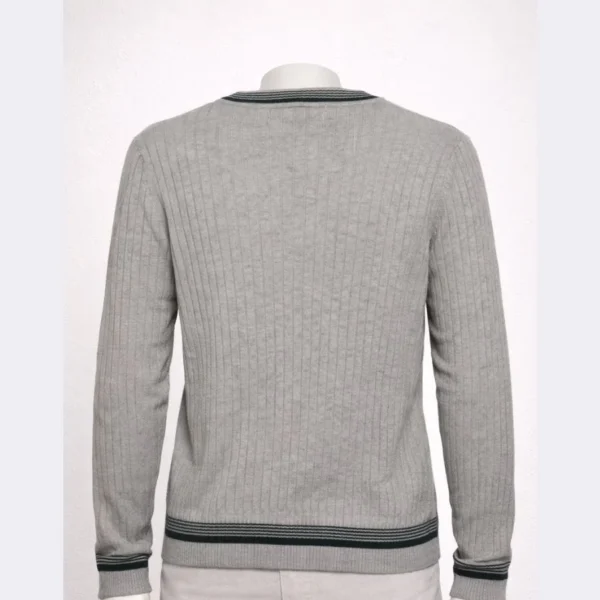 FRED PERRY Men’s V-Neck Sweater – Size Medium - Image 2
