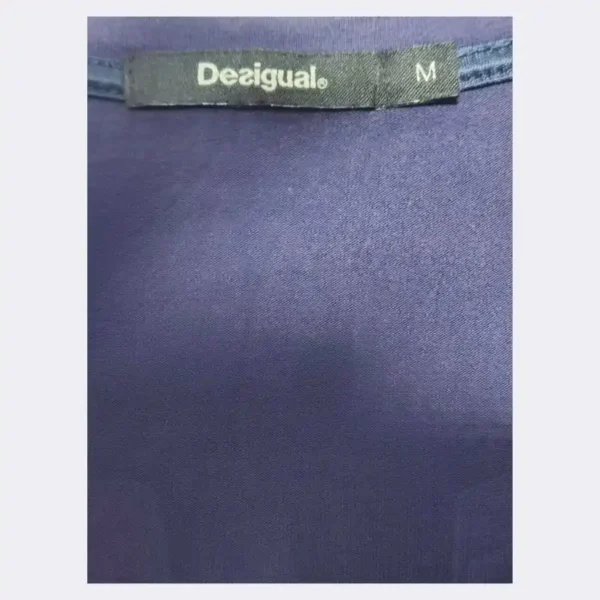 DESIGUAL Women Long Sleeve Printed Sweater – Size Medium - Image 4